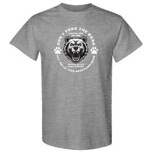 Wrestling Bear Tee Royal Blue Shirt
